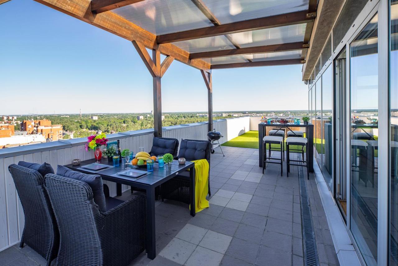 Skyhouse Riga Private Penthouse And Spa Dış mekan fotoğraf