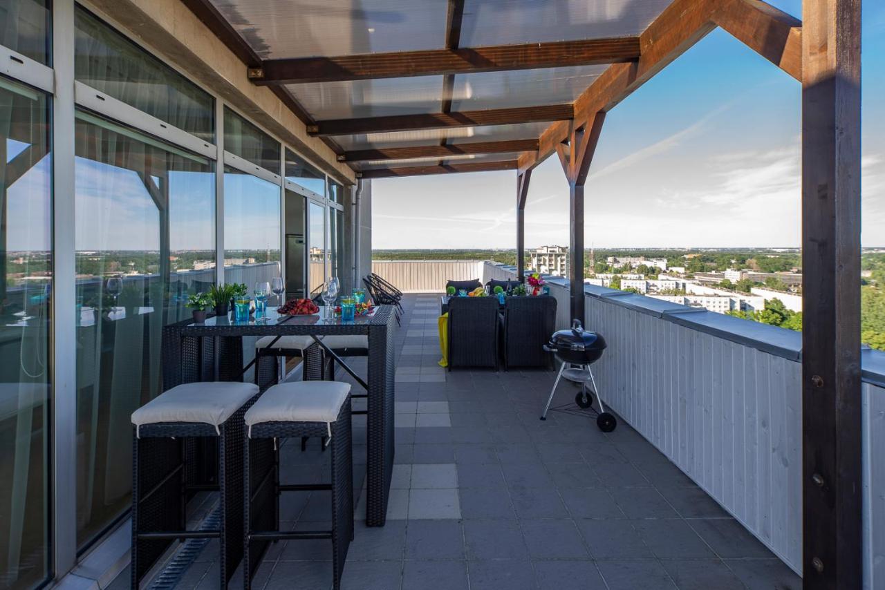 Skyhouse Riga Private Penthouse And Spa Dış mekan fotoğraf
